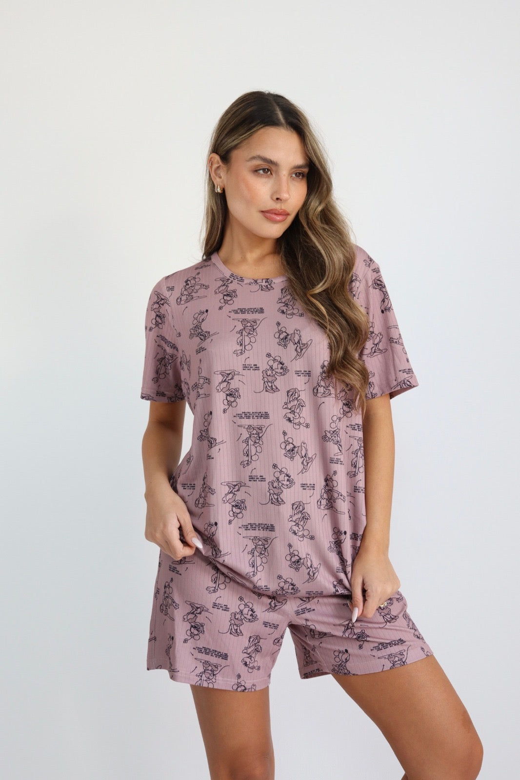 Short Pajama Set- Minnie