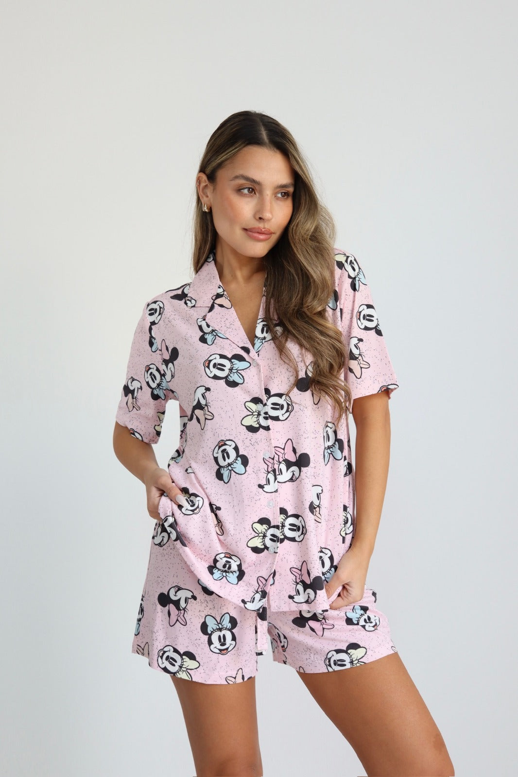 Short Pajama Set - Minnie