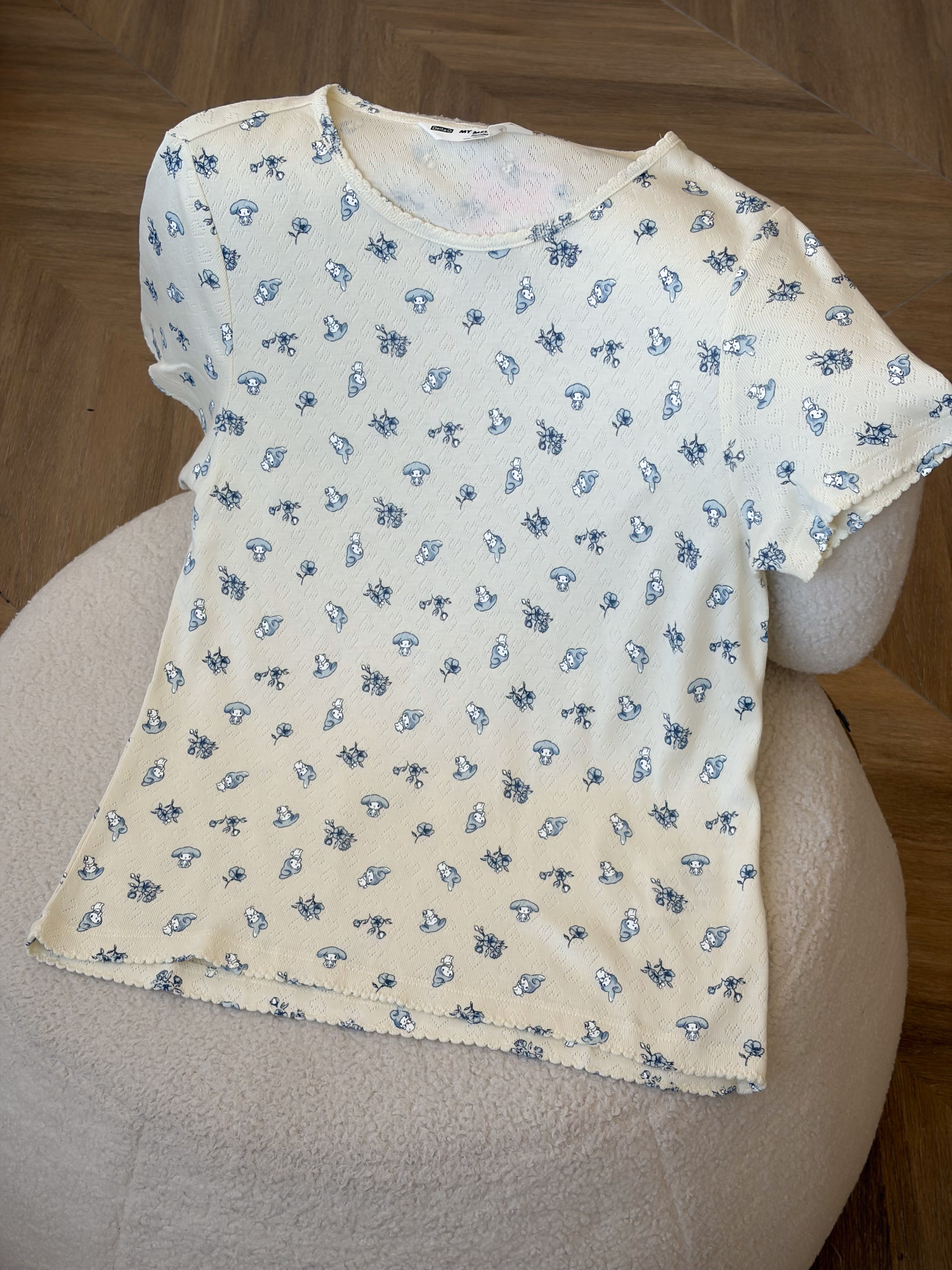 Short Pointelle Pajama Set - My Melody