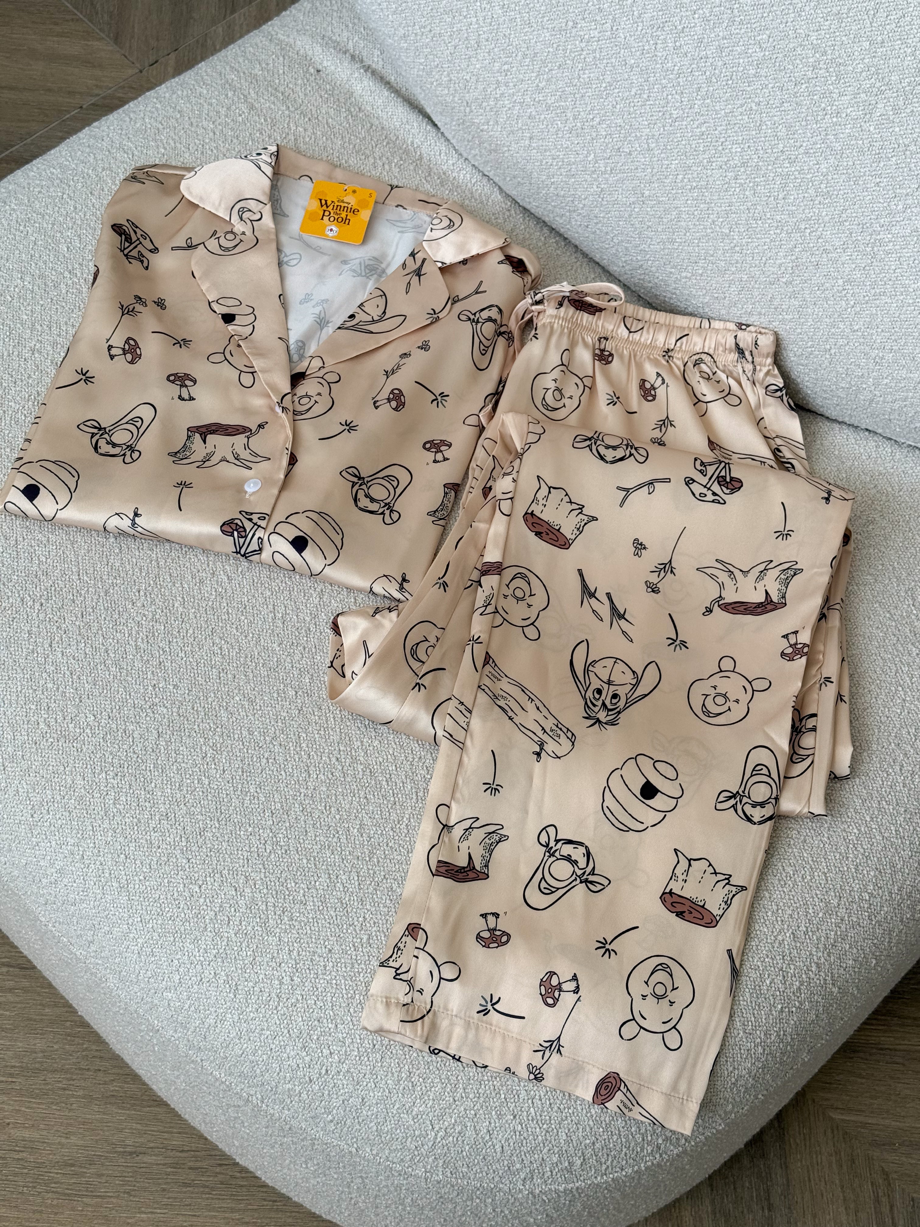 Short Pajama Set - Eeyore Pointelle