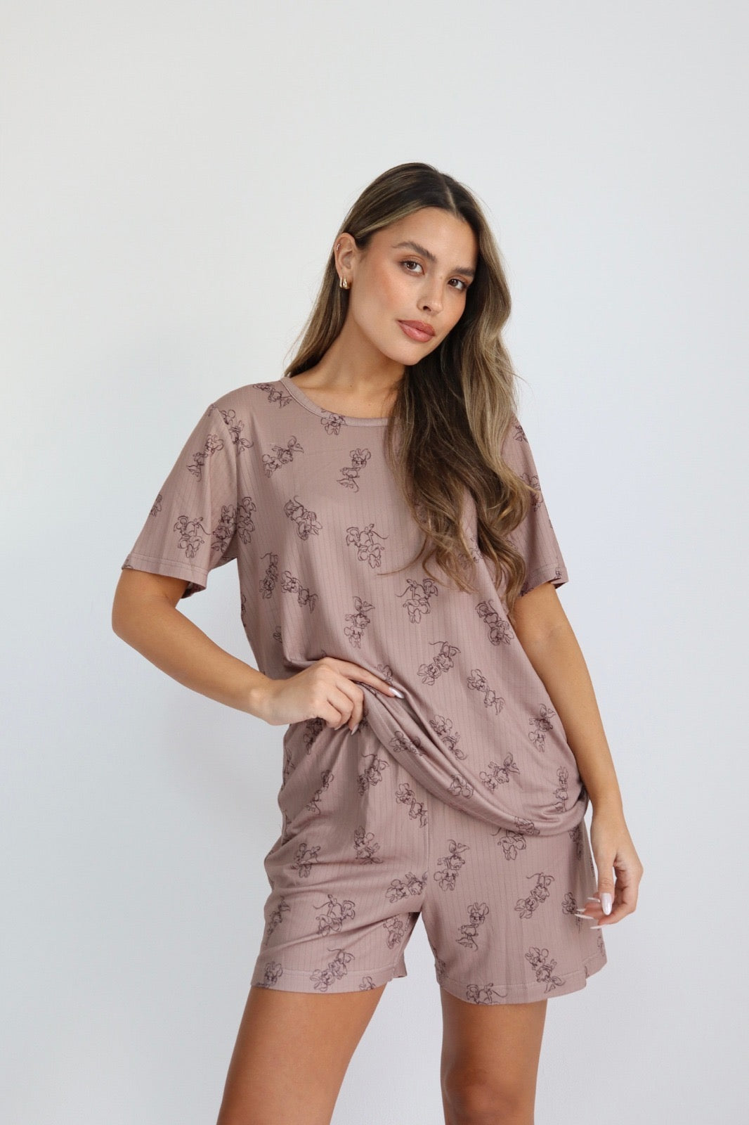 Short Pajama Set - Minnie