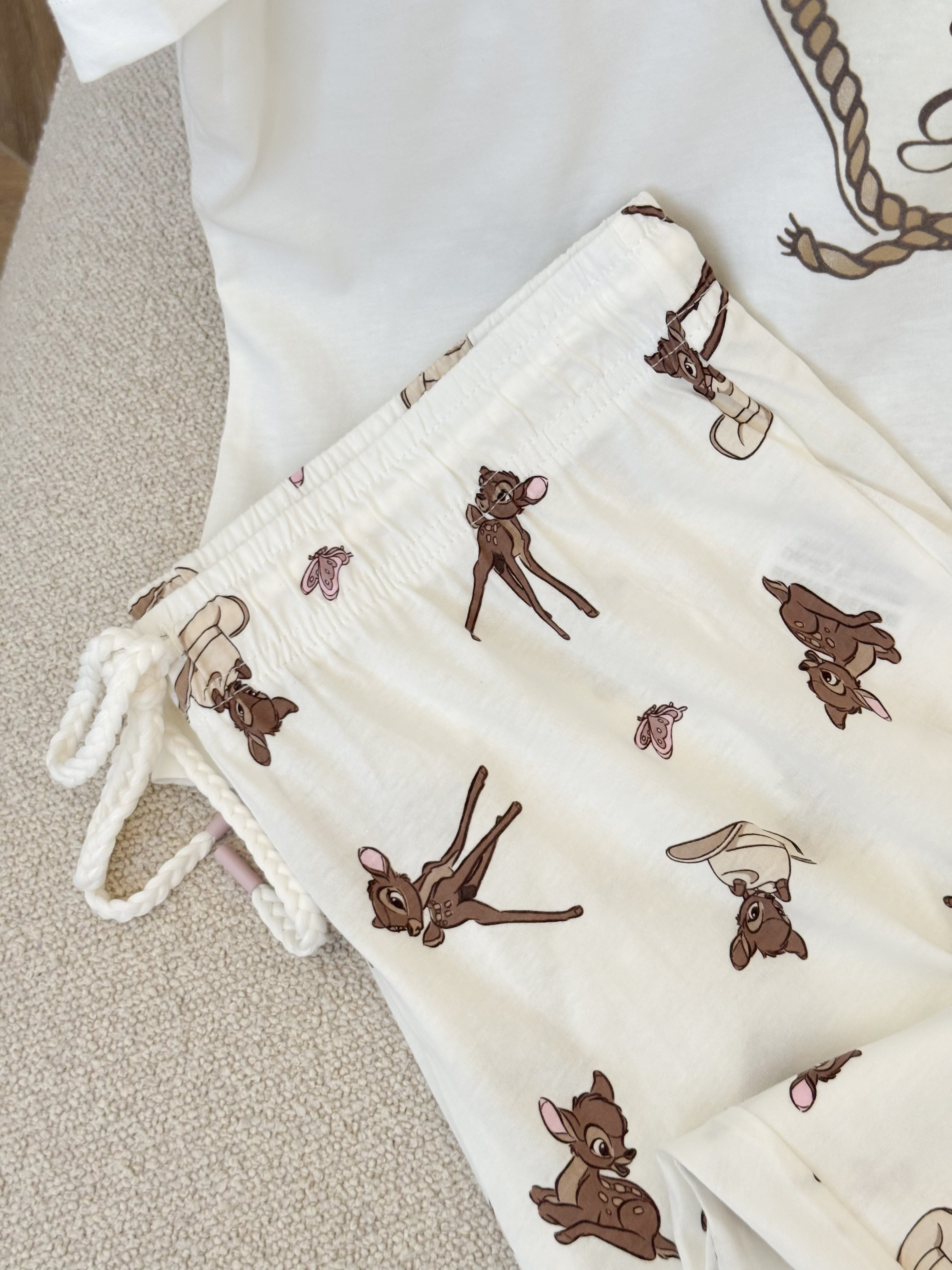 3/4 Pajama Set - Bambi