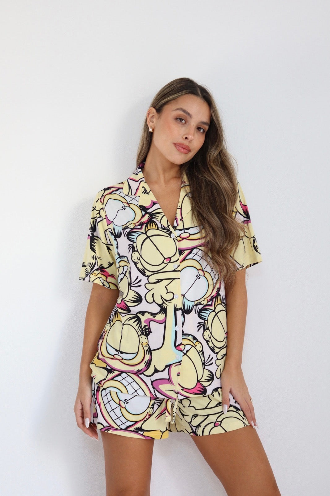 Short Pajama Set - Garfield