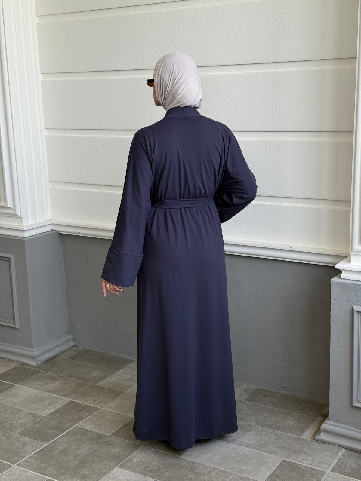Sakina | Abaya-Navy