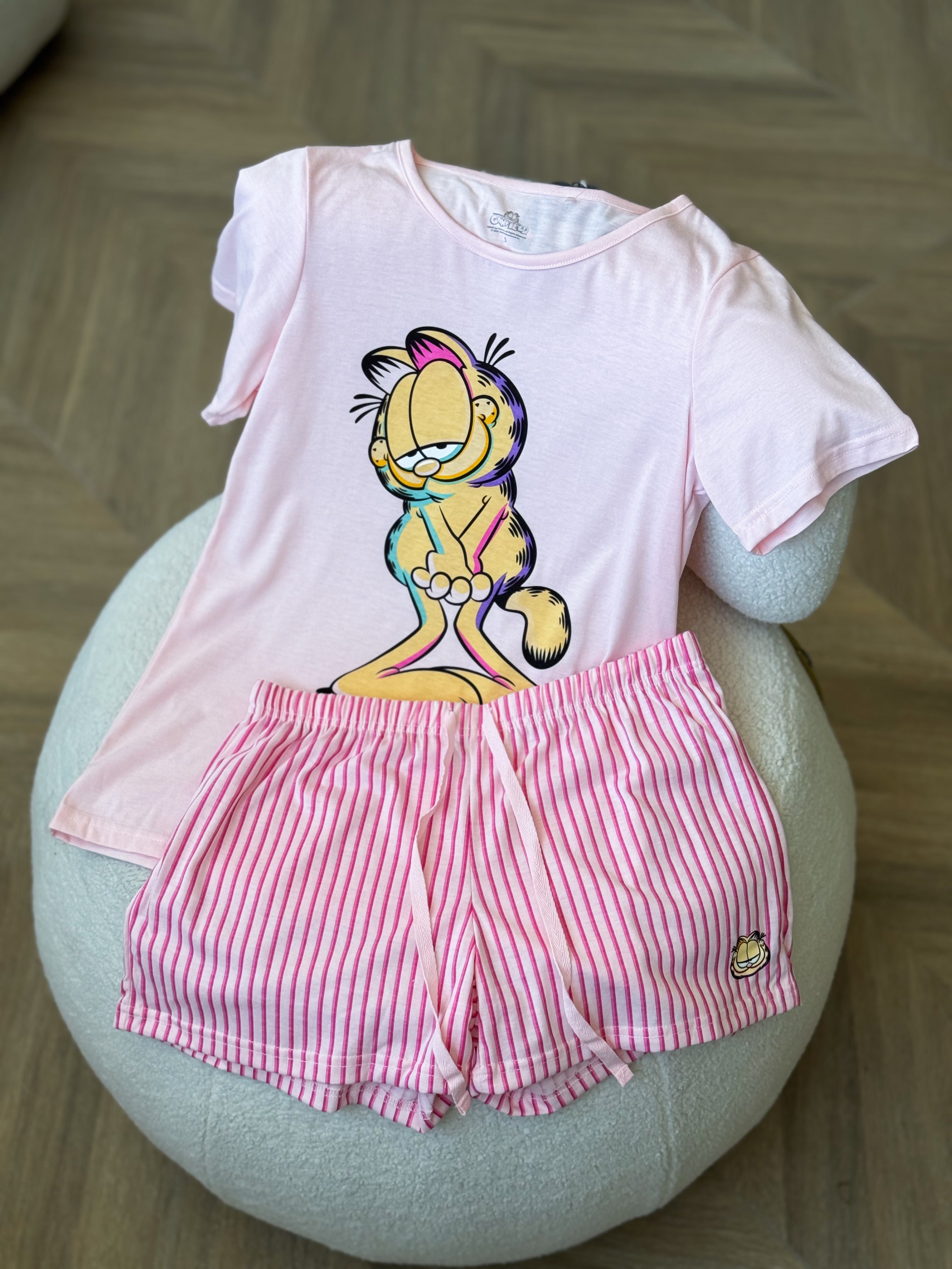 Short Pajama Set - Garfield