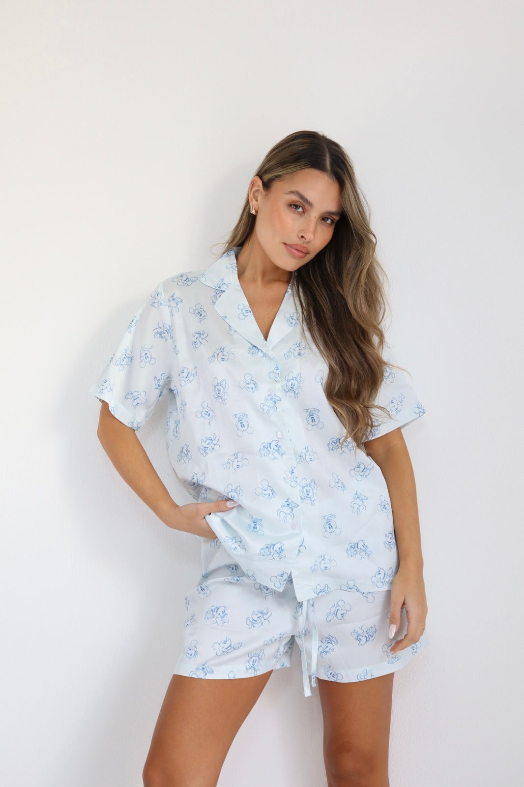 Short Pajama Set - Mickey&Minnie