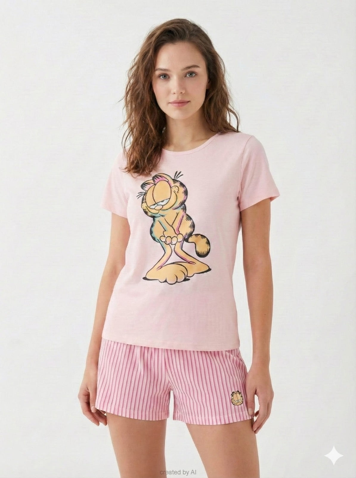 Short Pajama Set - Garfield