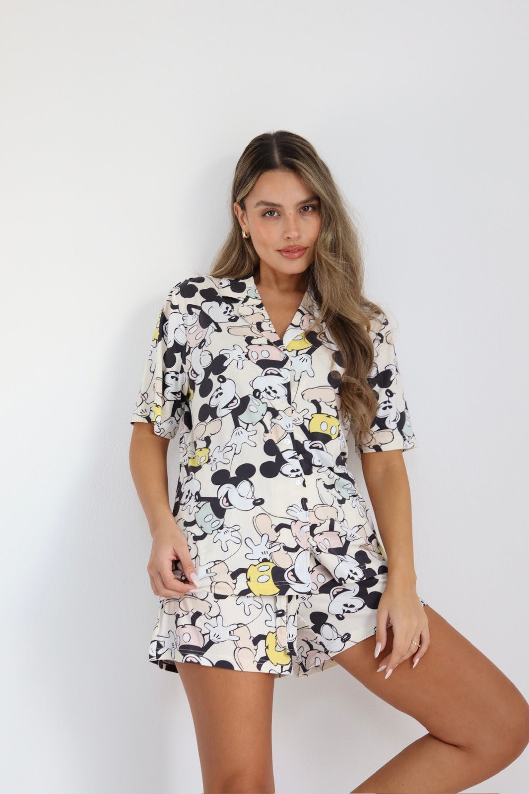 Short Pajama Set - Mickey