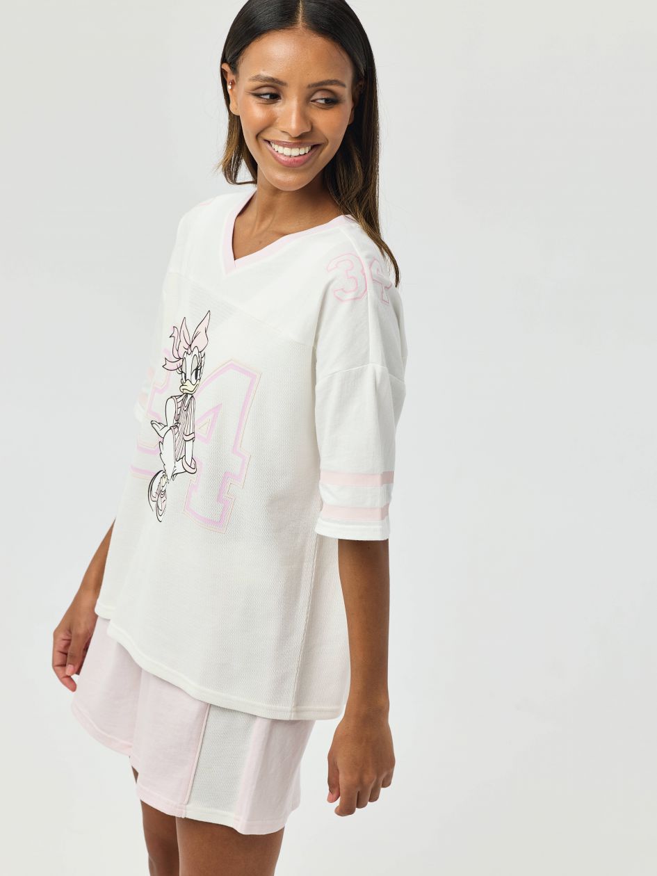 Short Sporty Pajama Set - Daisy Duck