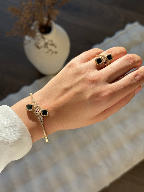Bracelet & ring set