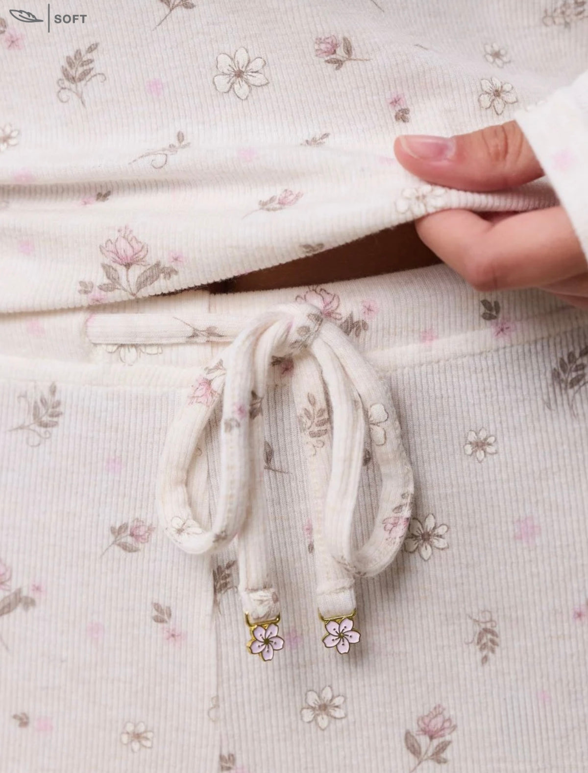 Long Pajama Set - Flower