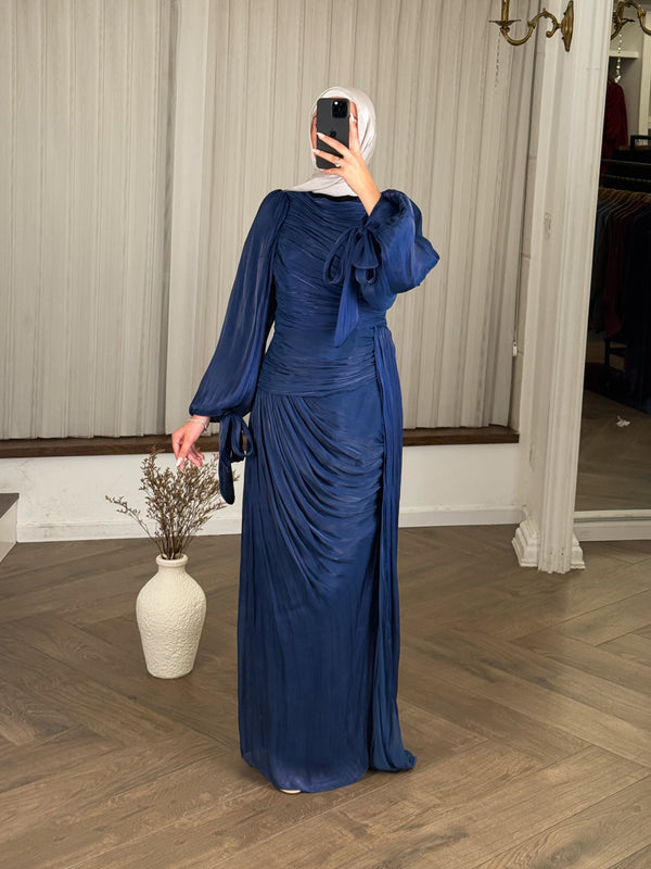 فستان  نسيج الشمس