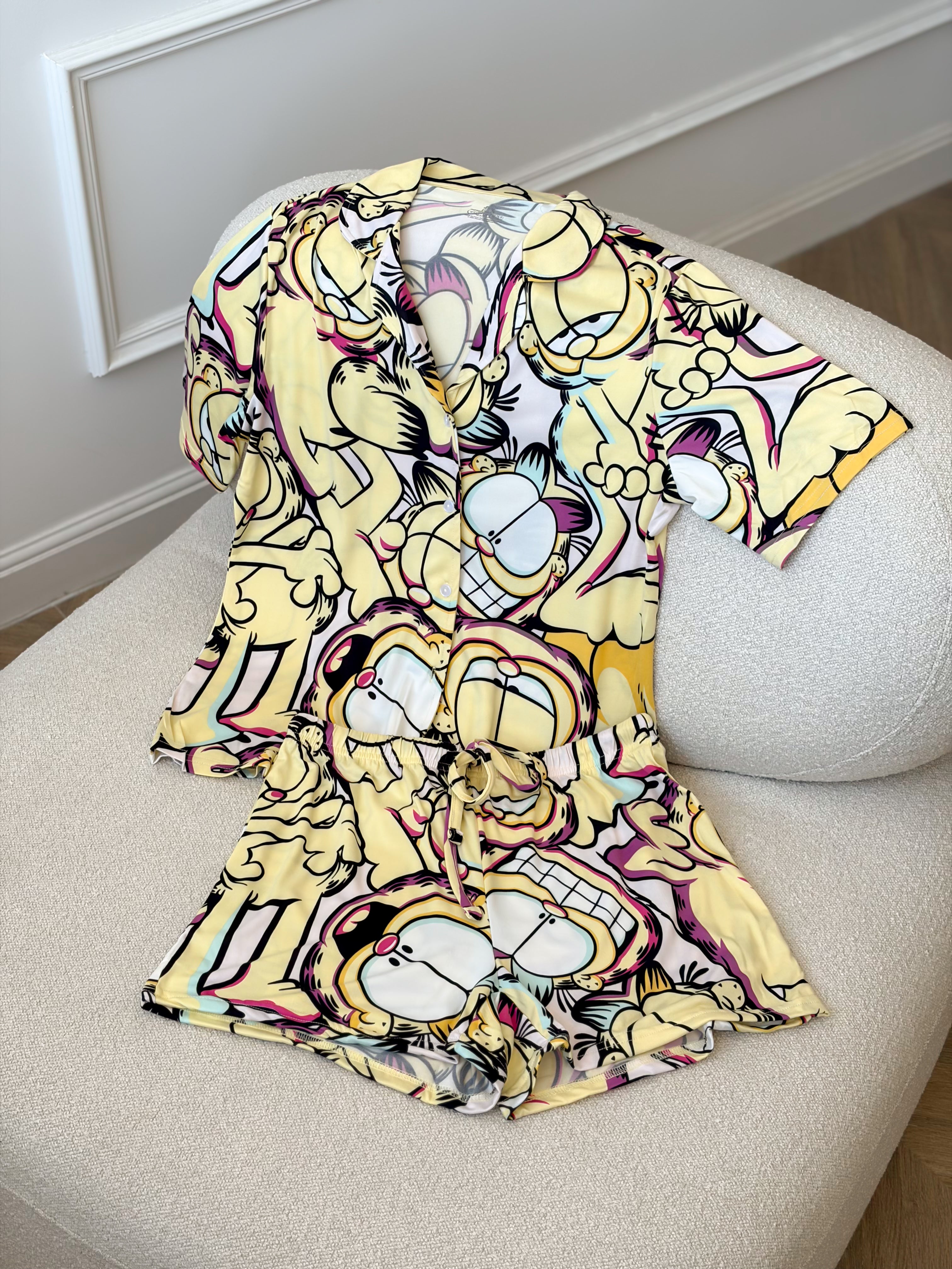 Short Pajama Set - Garfield
