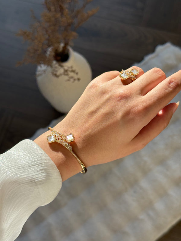 Bracelet & ring set