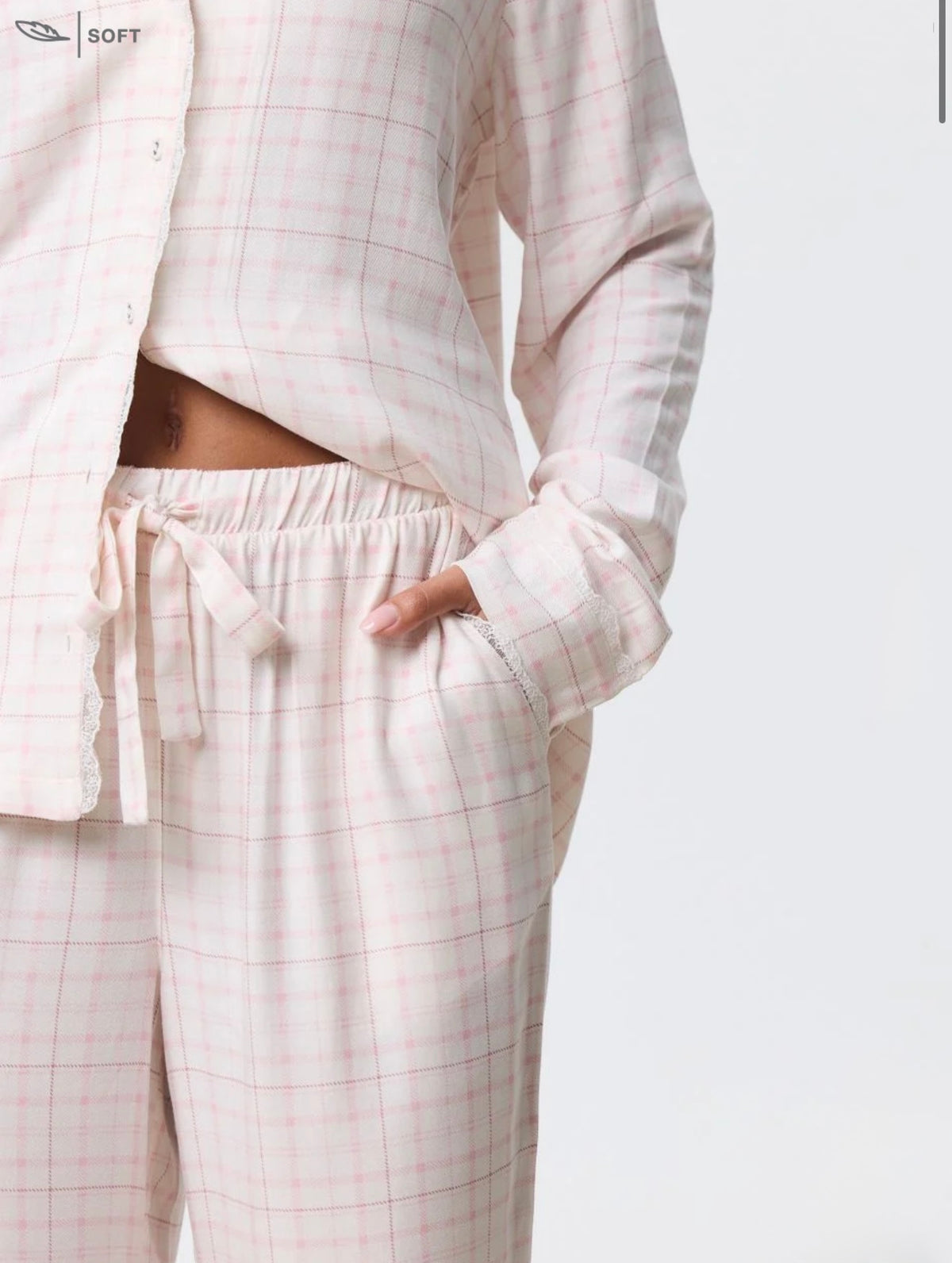 Long Pajama Set - Pink