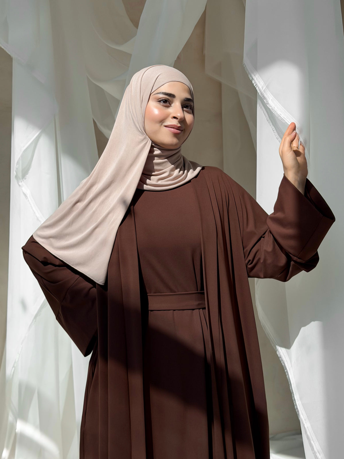 Stability | Abaya - Brown
