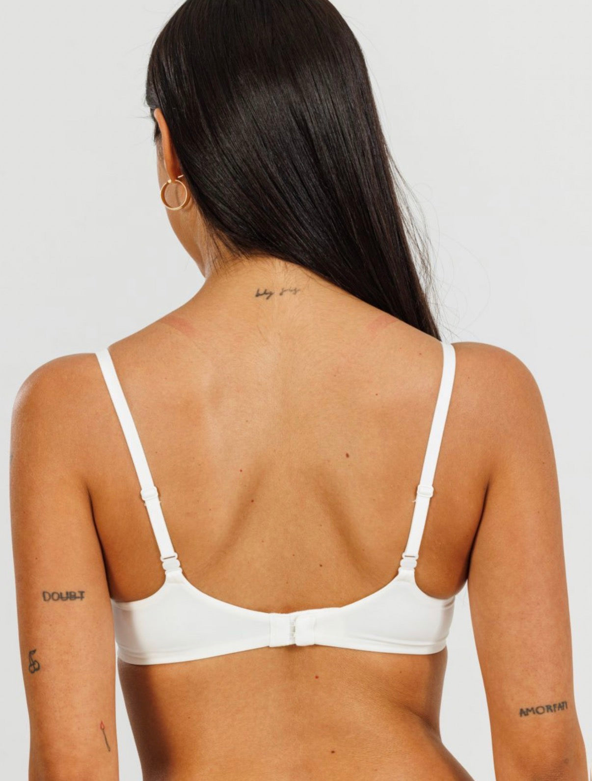 White bra