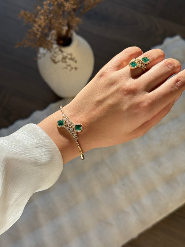 Bracelet & ring set