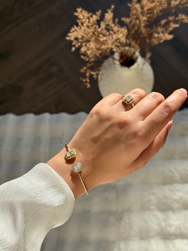 Bracelet & ring set