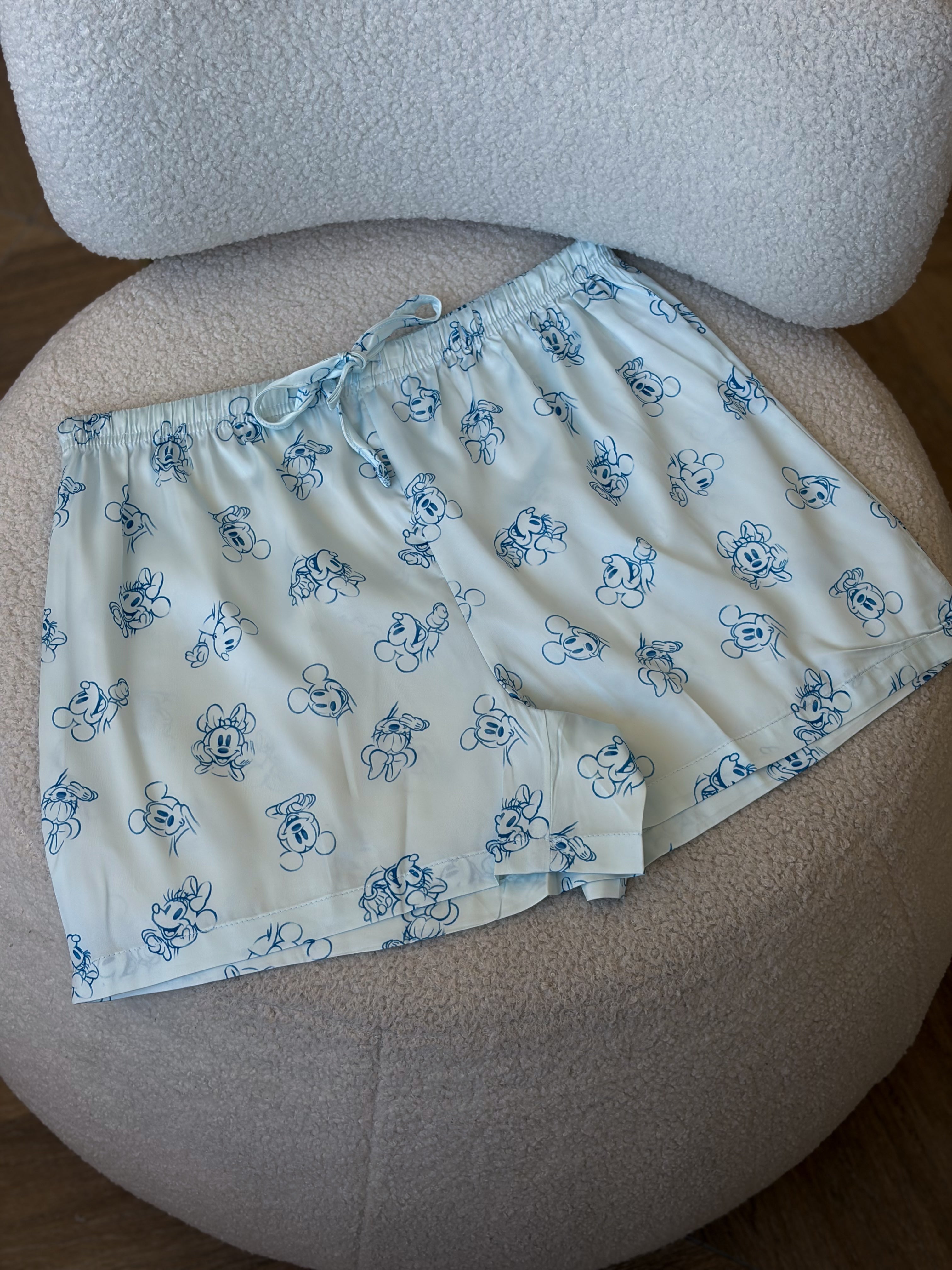 Short Pajama Set - Mickey&Minnie
