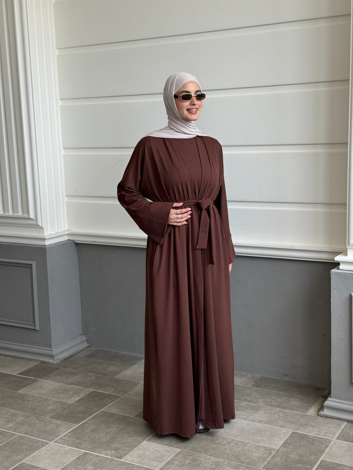 Stability | Abaya - Brown