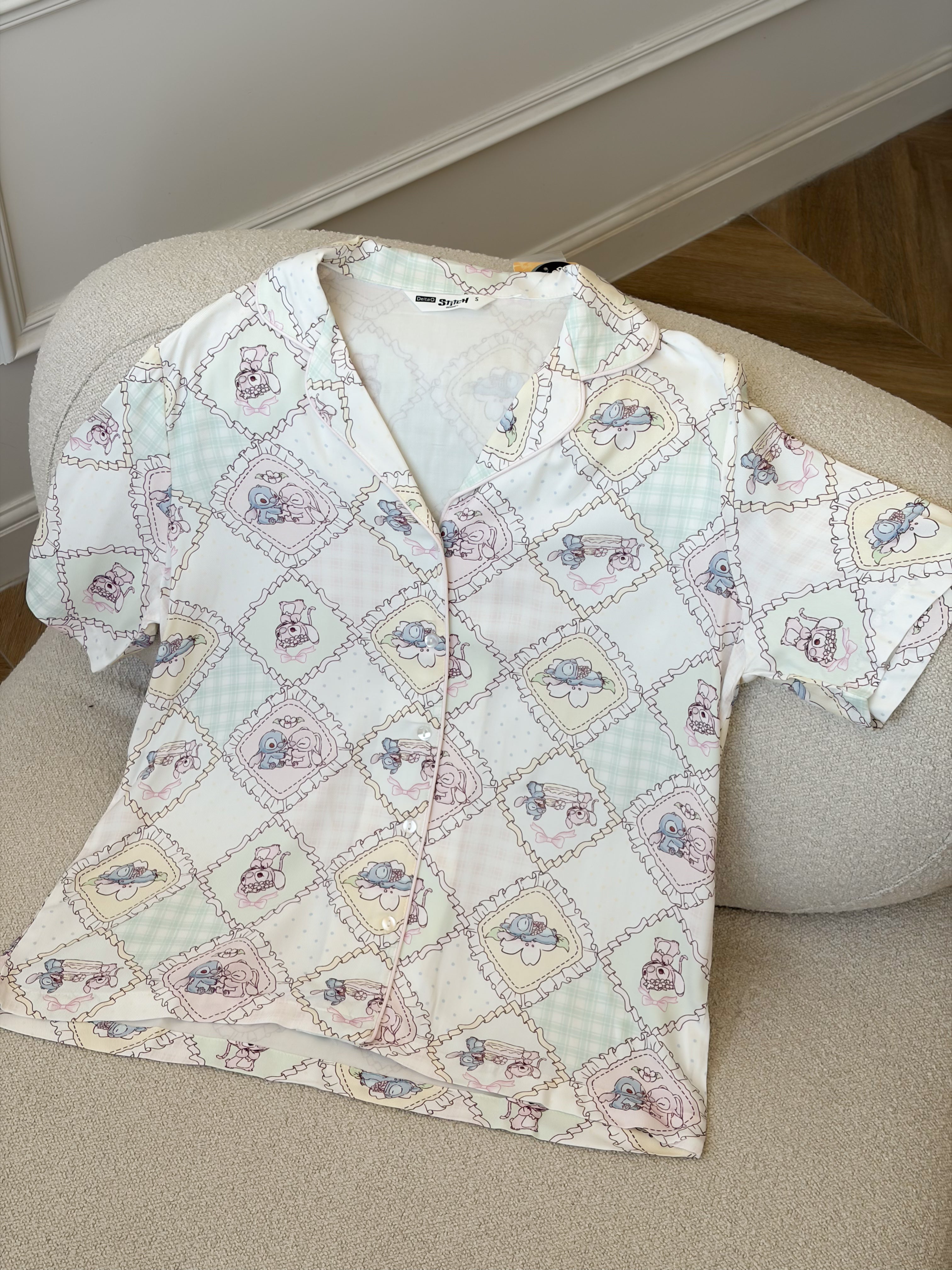 Short Button-Up Pajama Set - STICHE