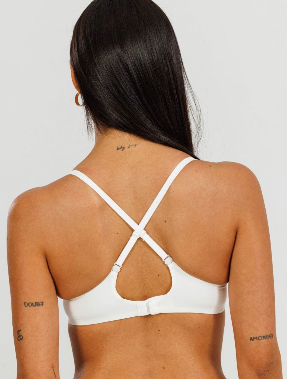 White bra