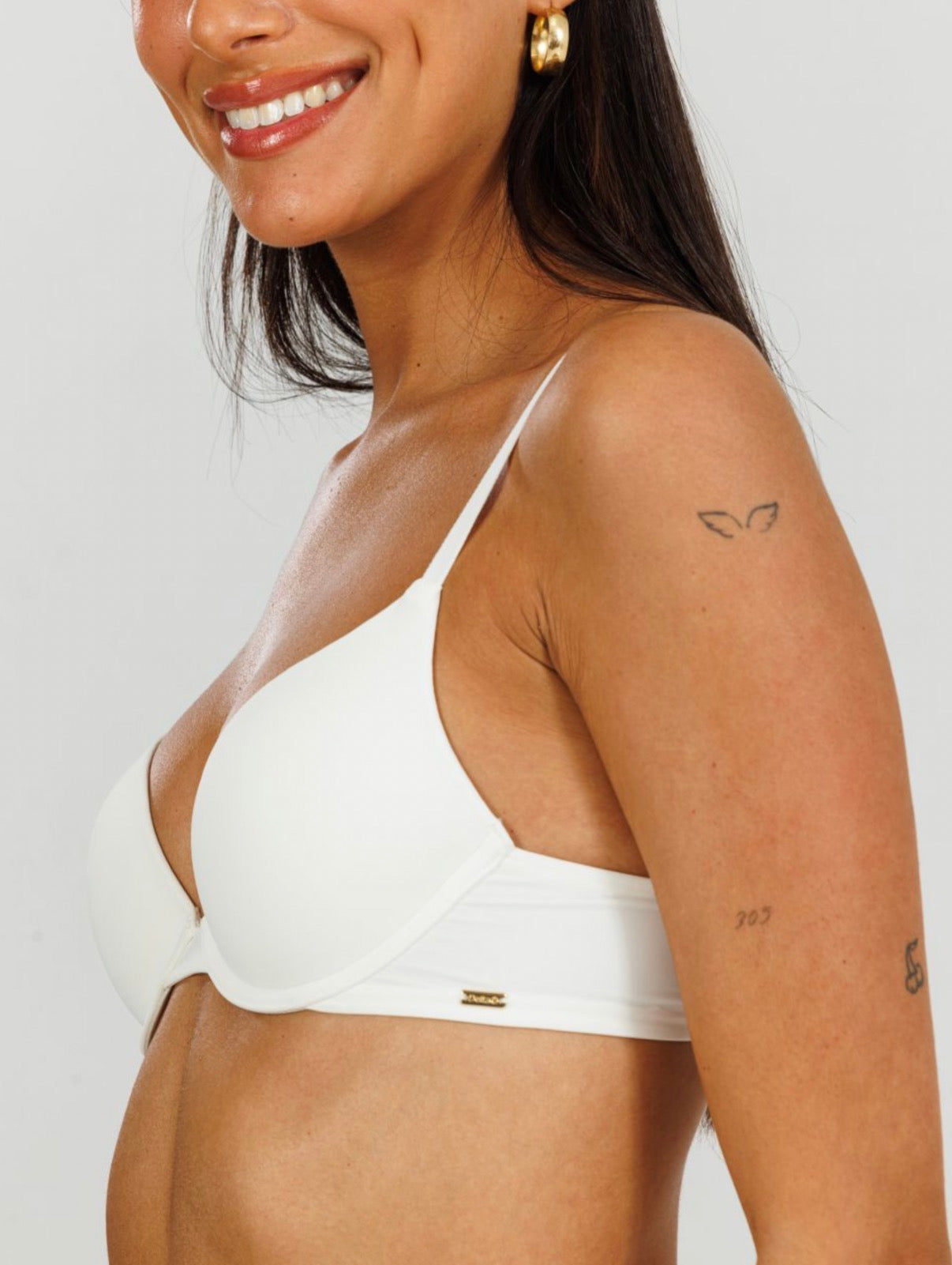 White bra