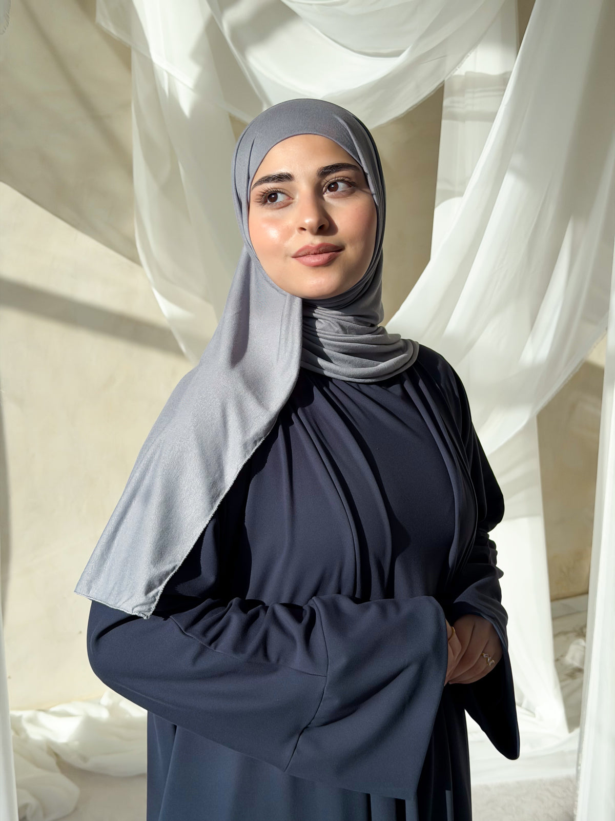 Sakina | Abaya-Navy