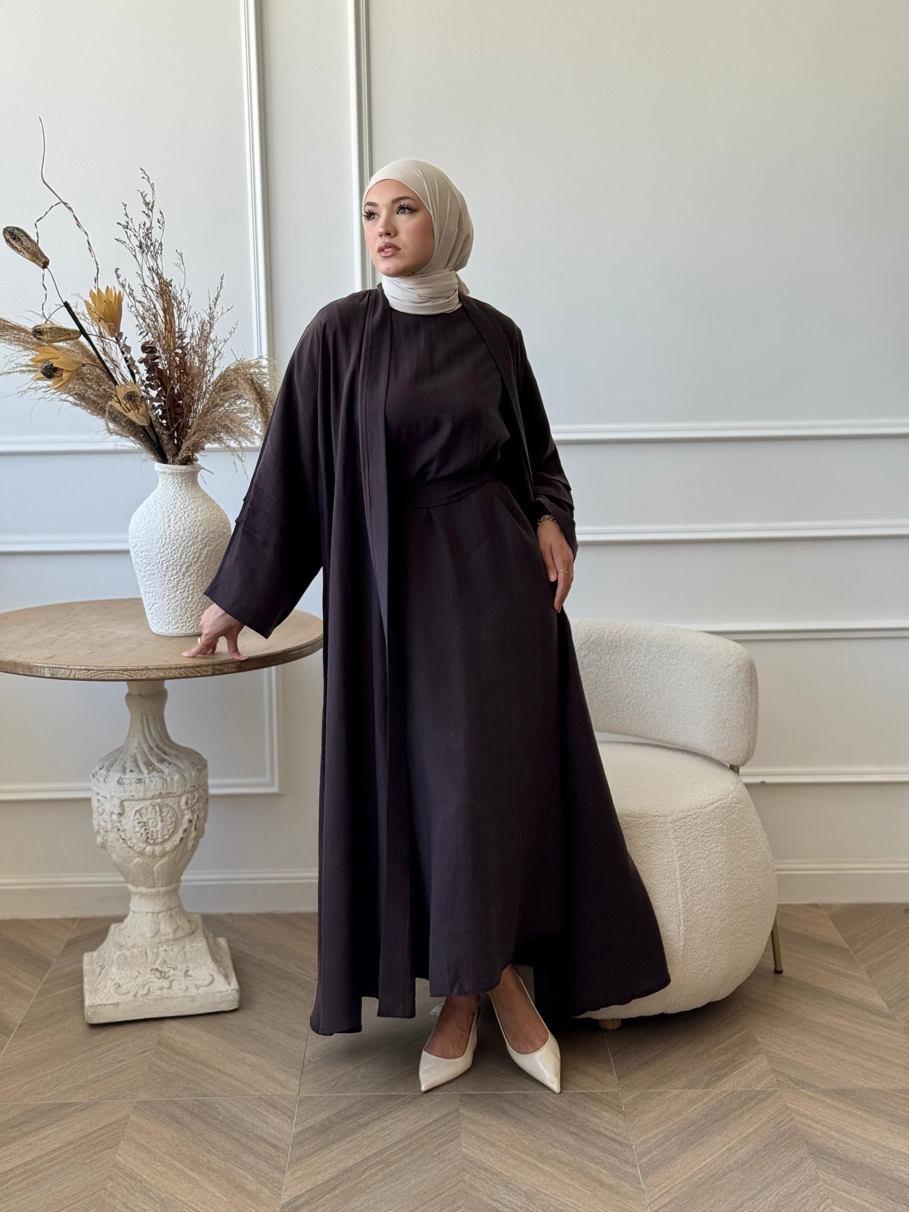 Abaya-52157-BN