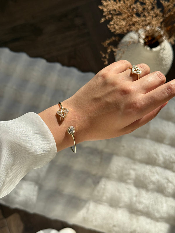 Bracelet & ring set