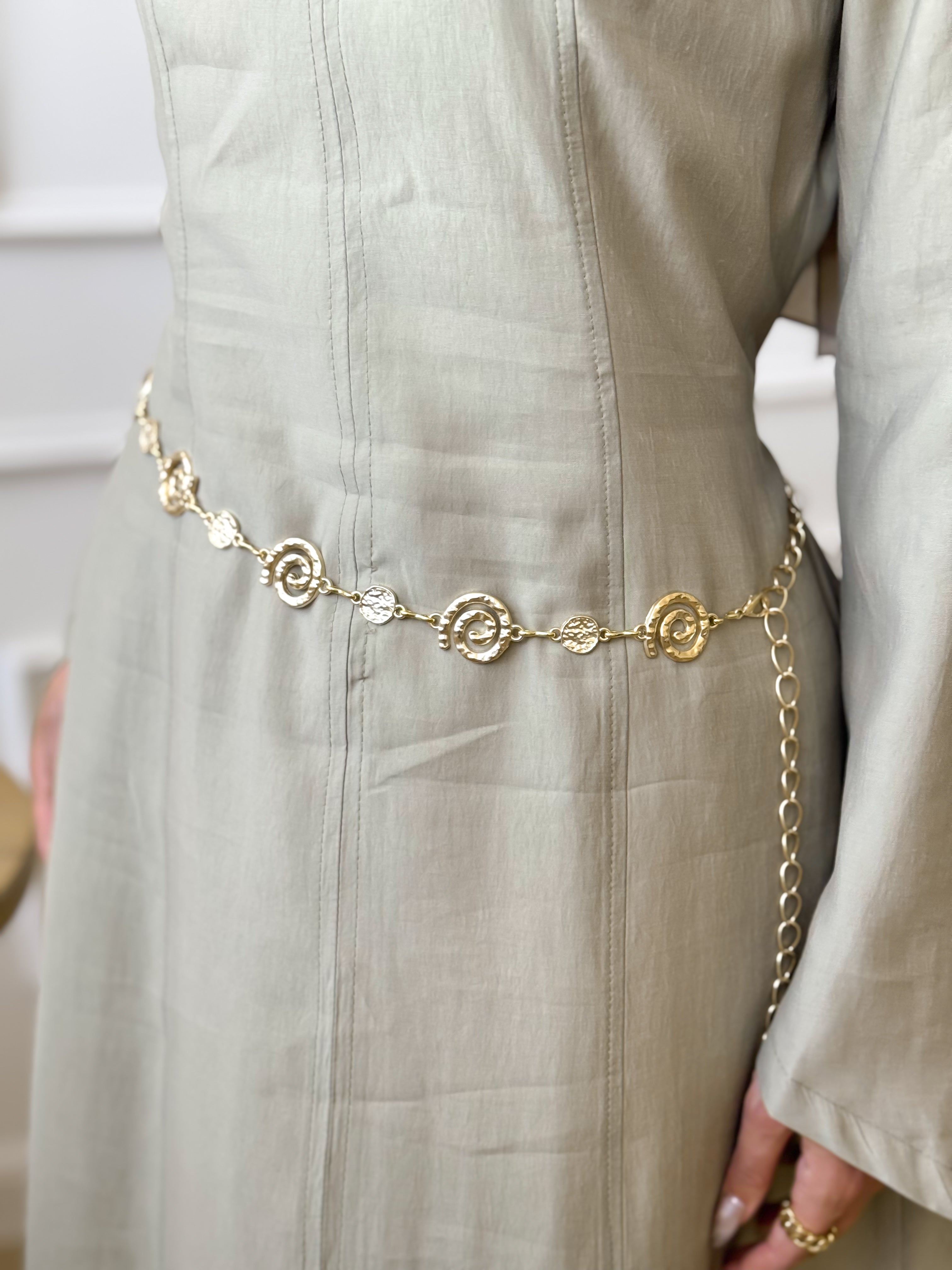 Gold Shell Belt
