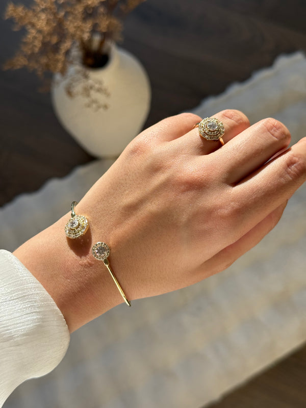 Bracelet & ring set