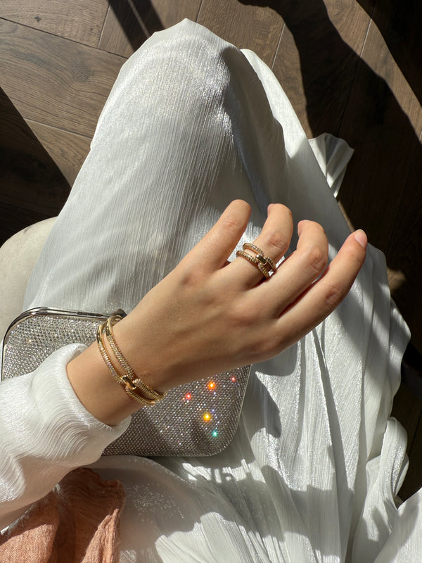 Bracelet & ring set