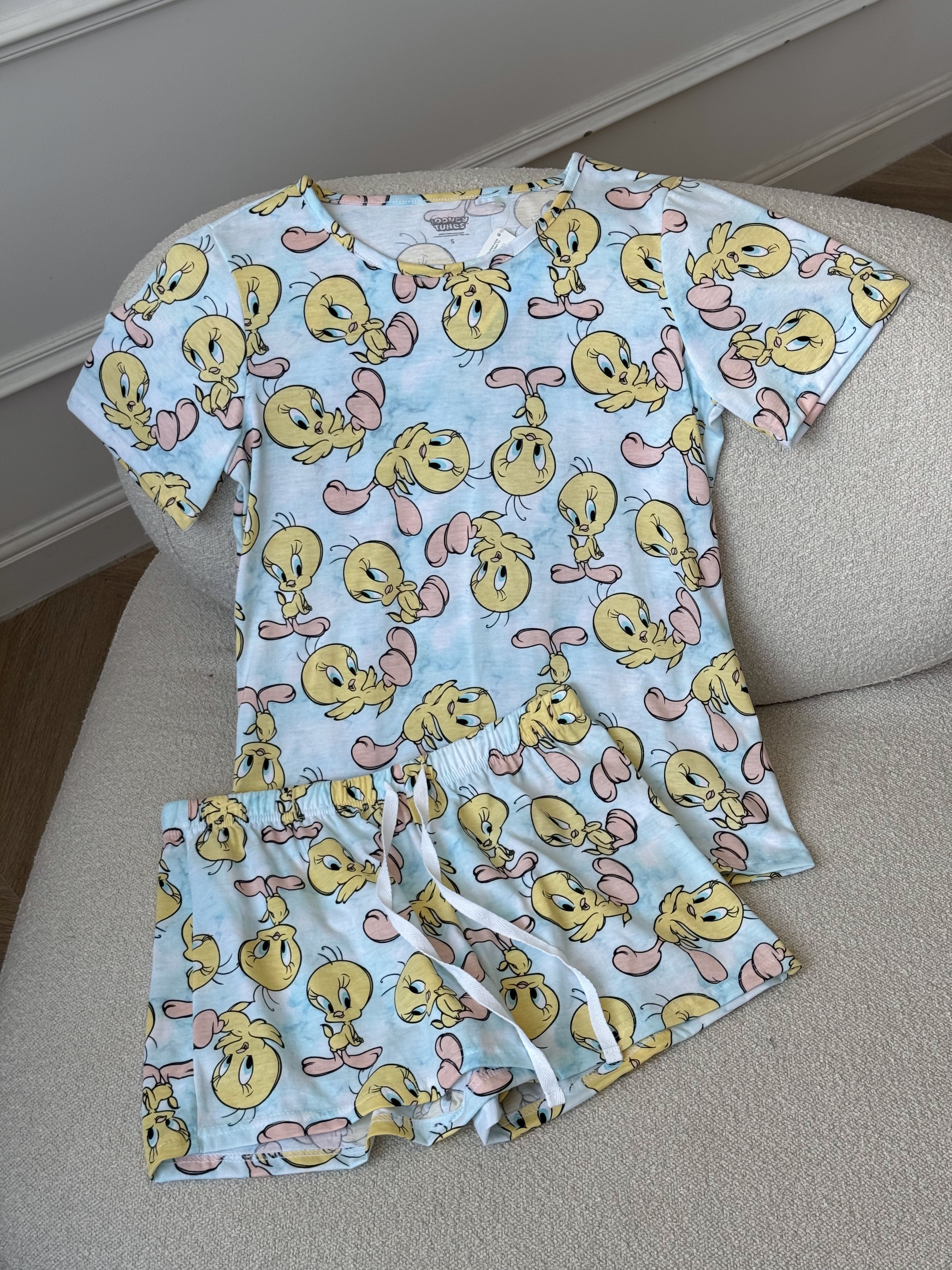 Short Pajama Set - Tweety