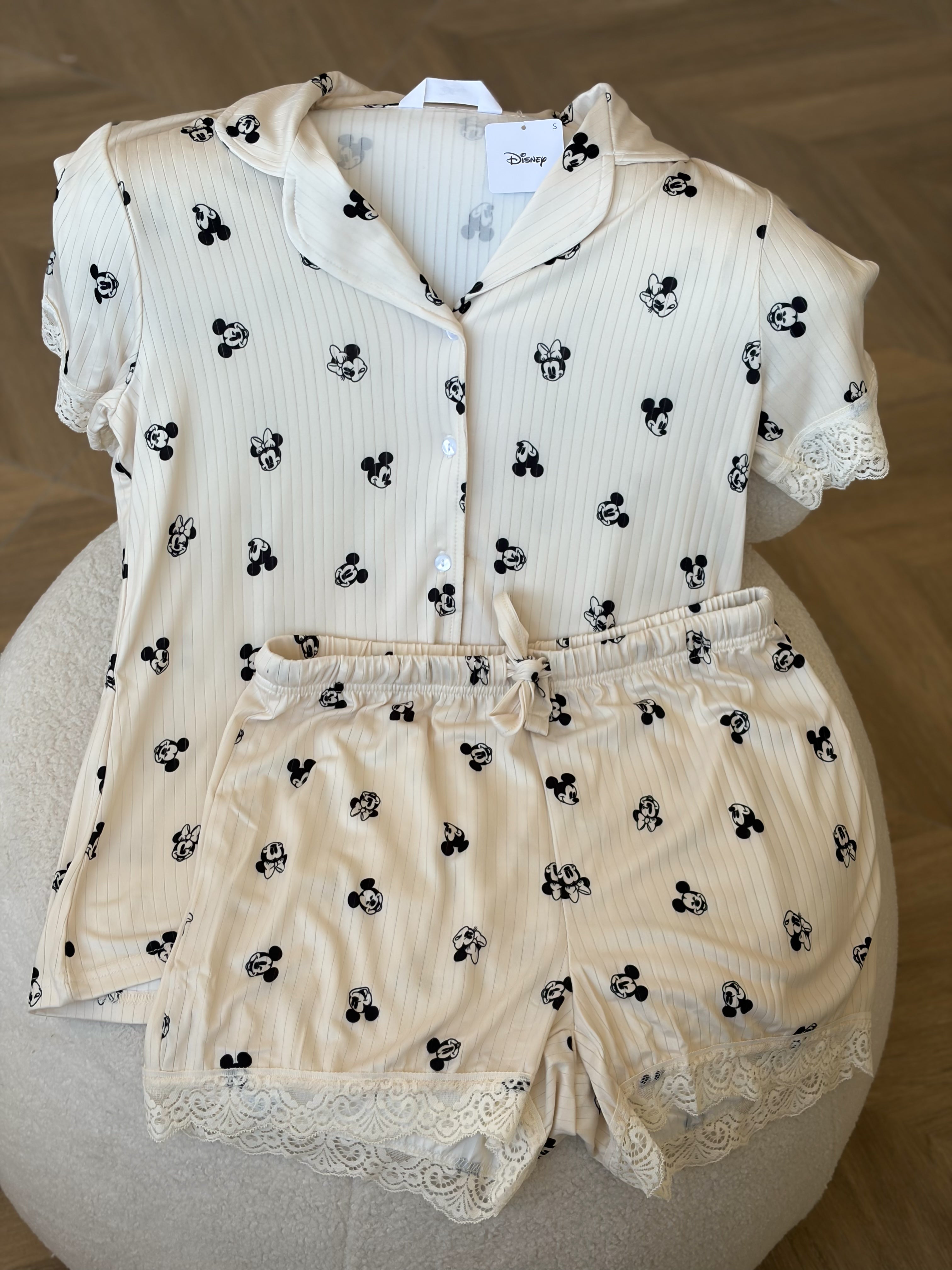 Short Pajama Set- Minnie& Mickey