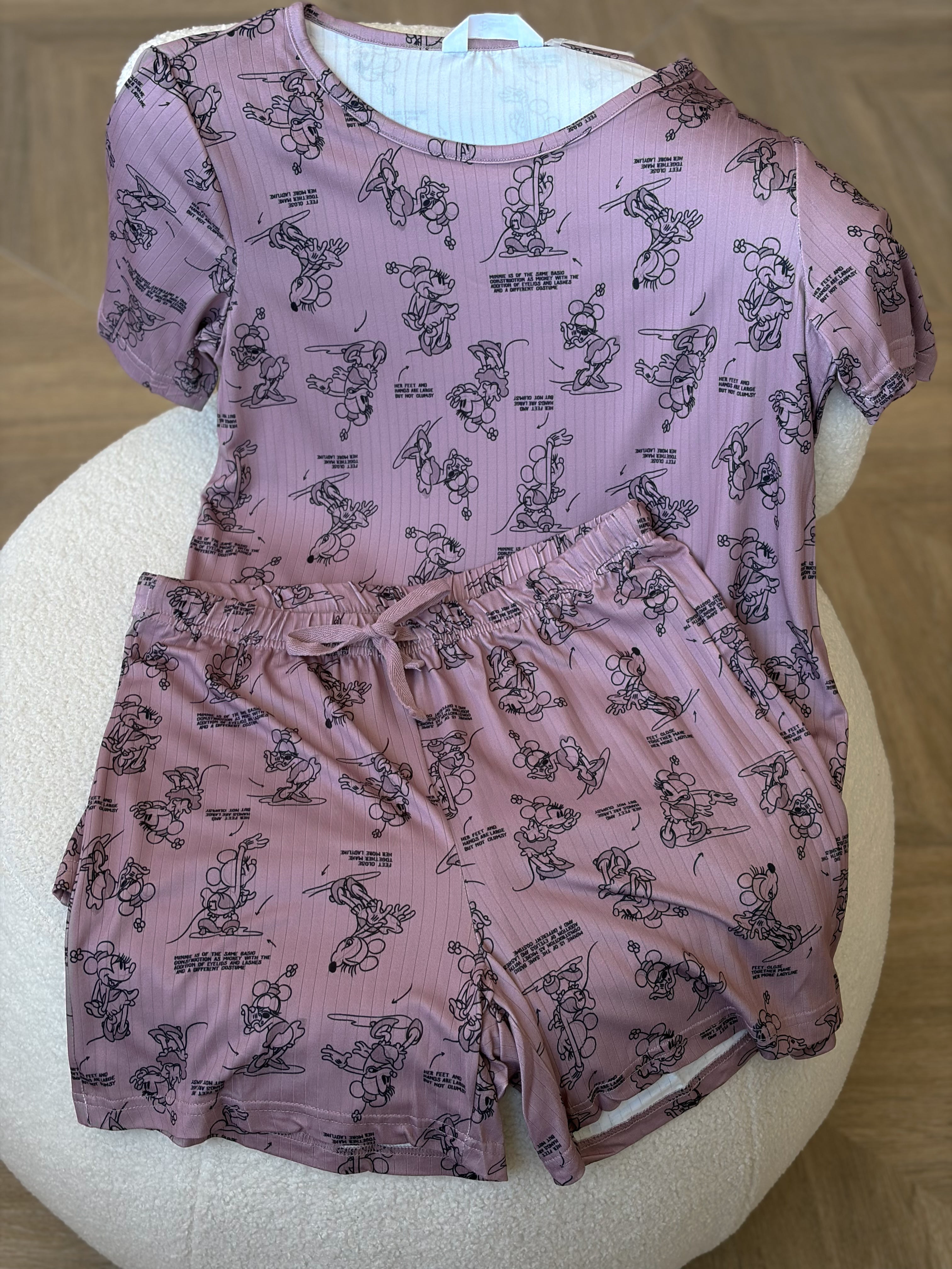 Short Pajama Set- Minnie