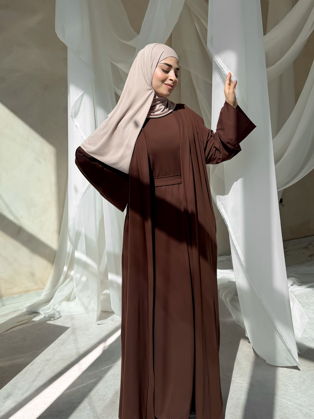 Stability | Abaya - Brown
