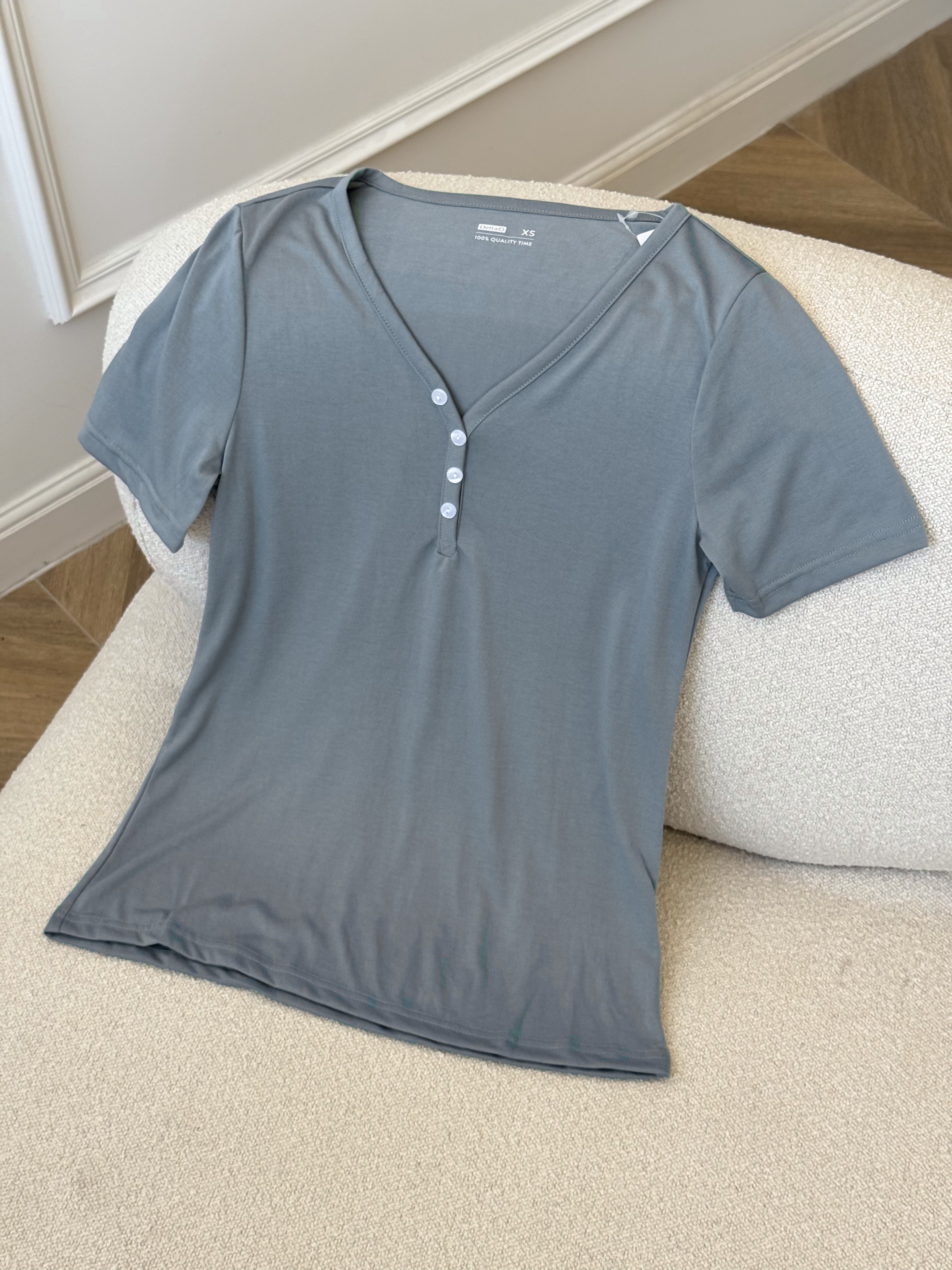 Long Pajama Set - Blue
