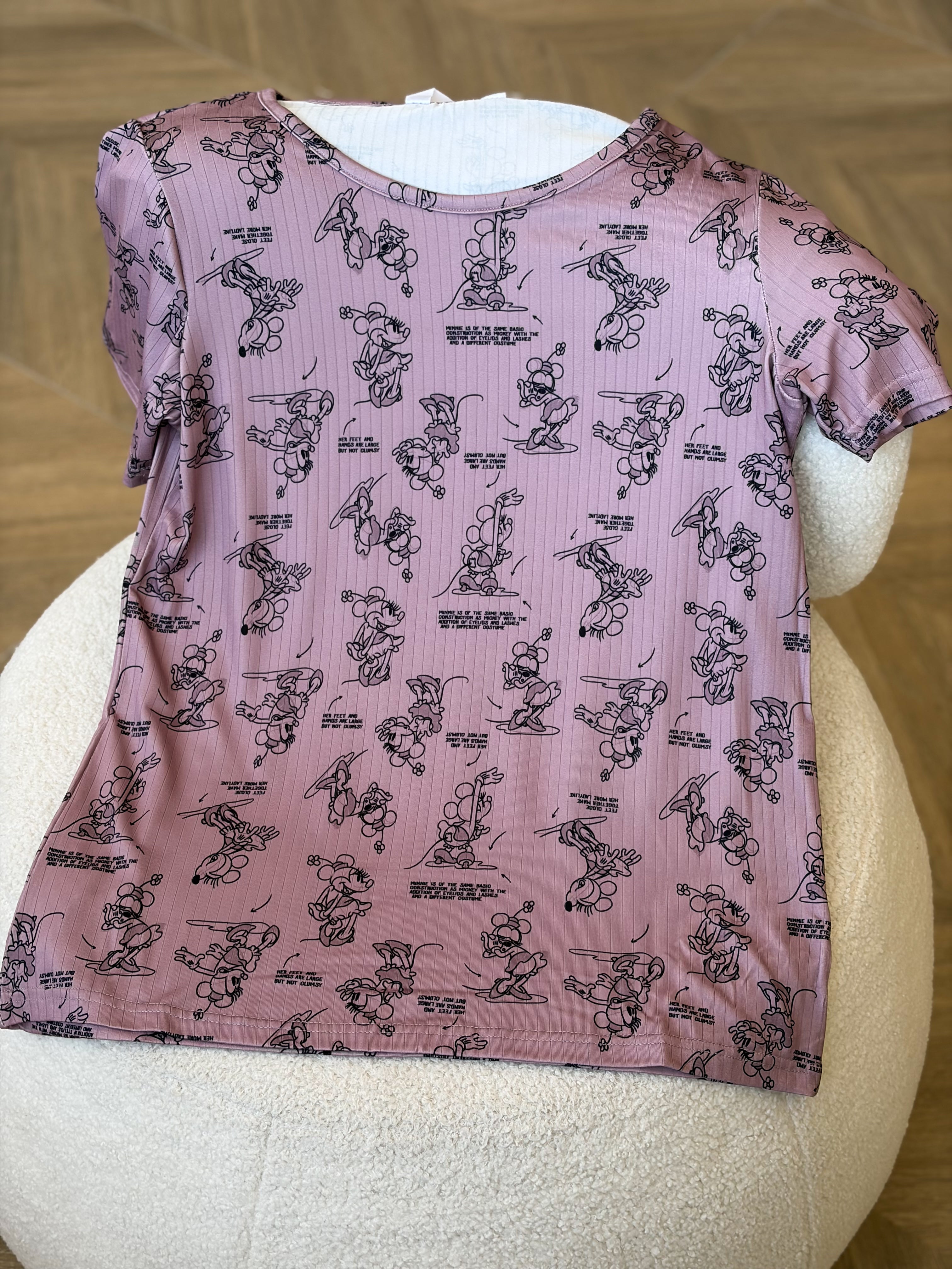 Short Pajama Set- Minnie