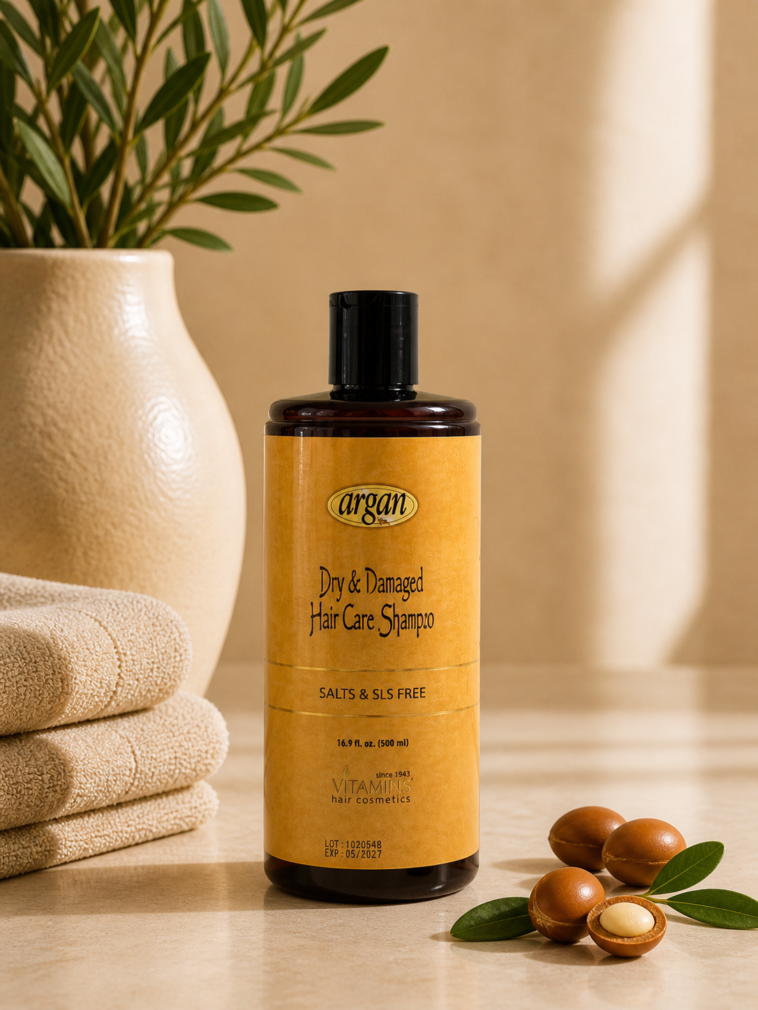 Argan Dry & Damaged Hair Shampoo