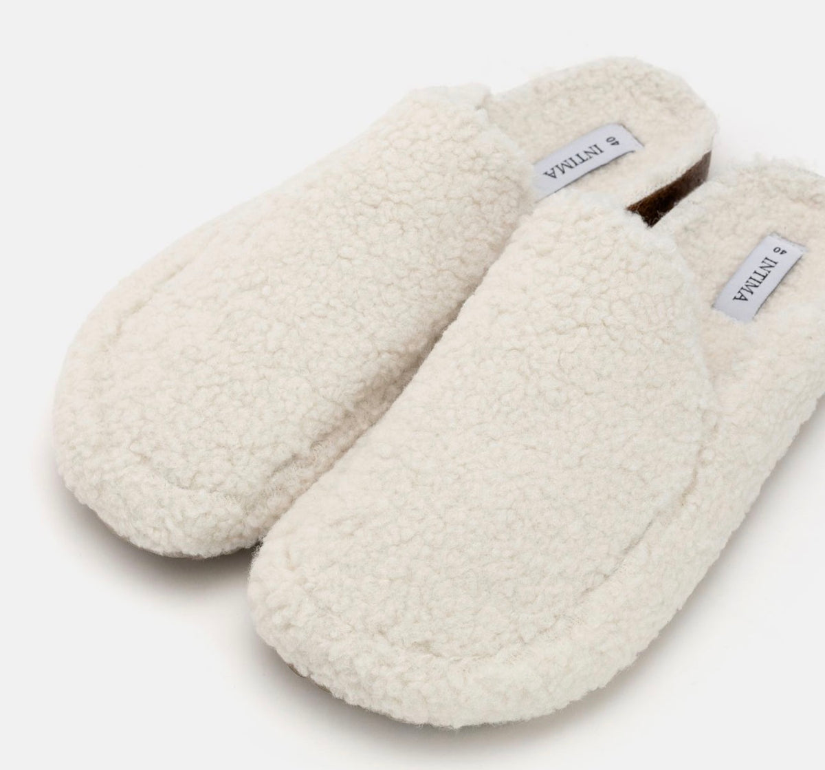 Mule House Slippers - White