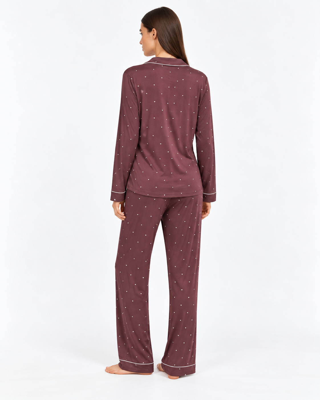 Burgundy Pajama Set