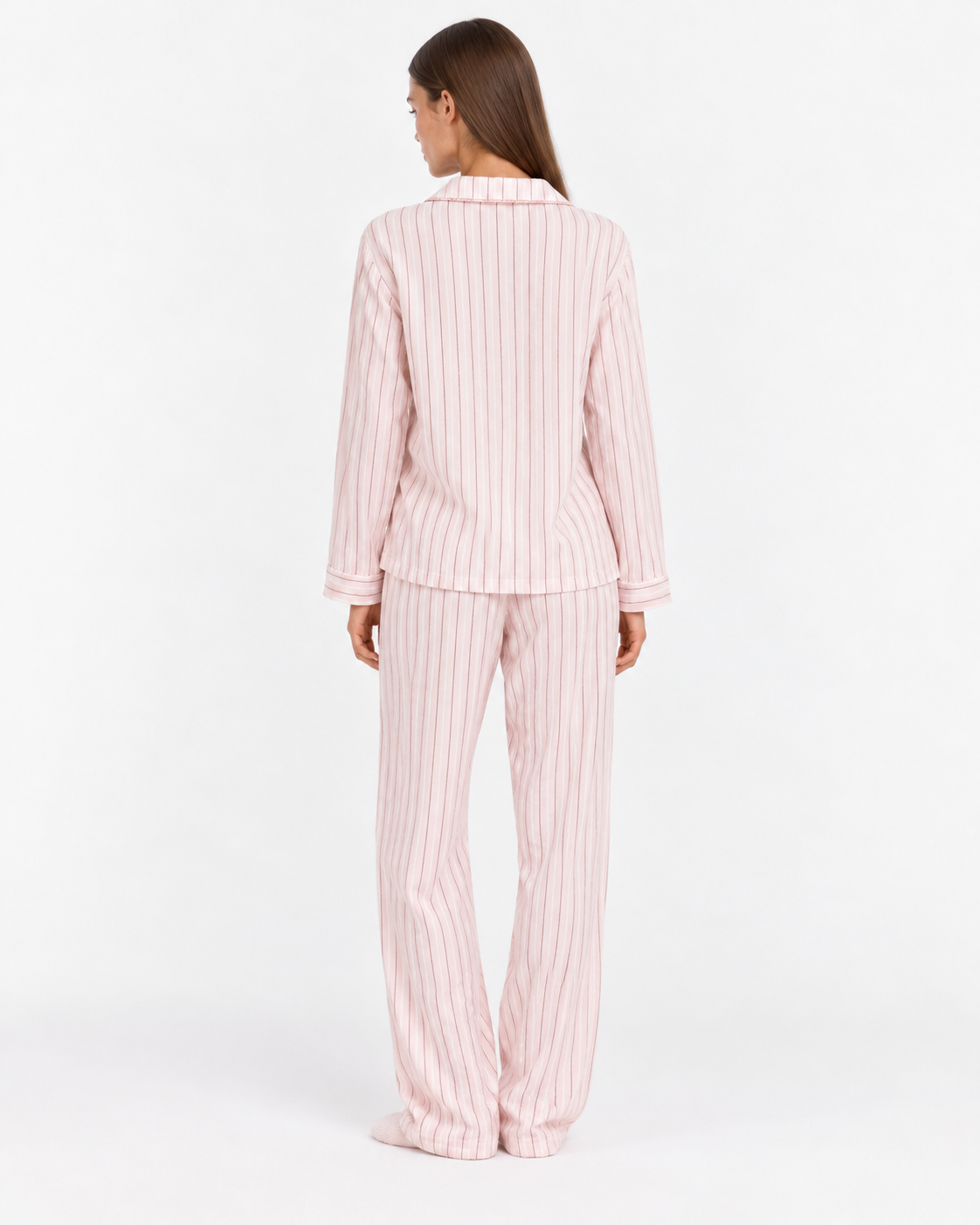 Long Pajama Set-pink